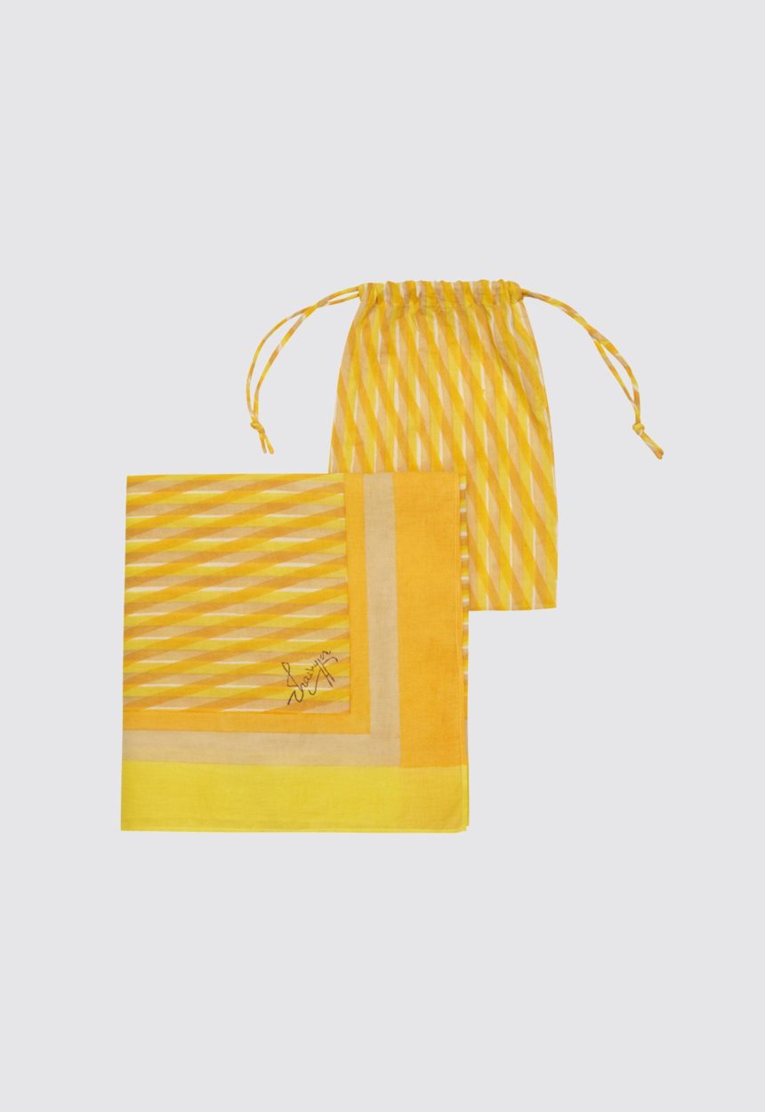 Jac + Jack Dira Sarong - Acid Loom Yellow